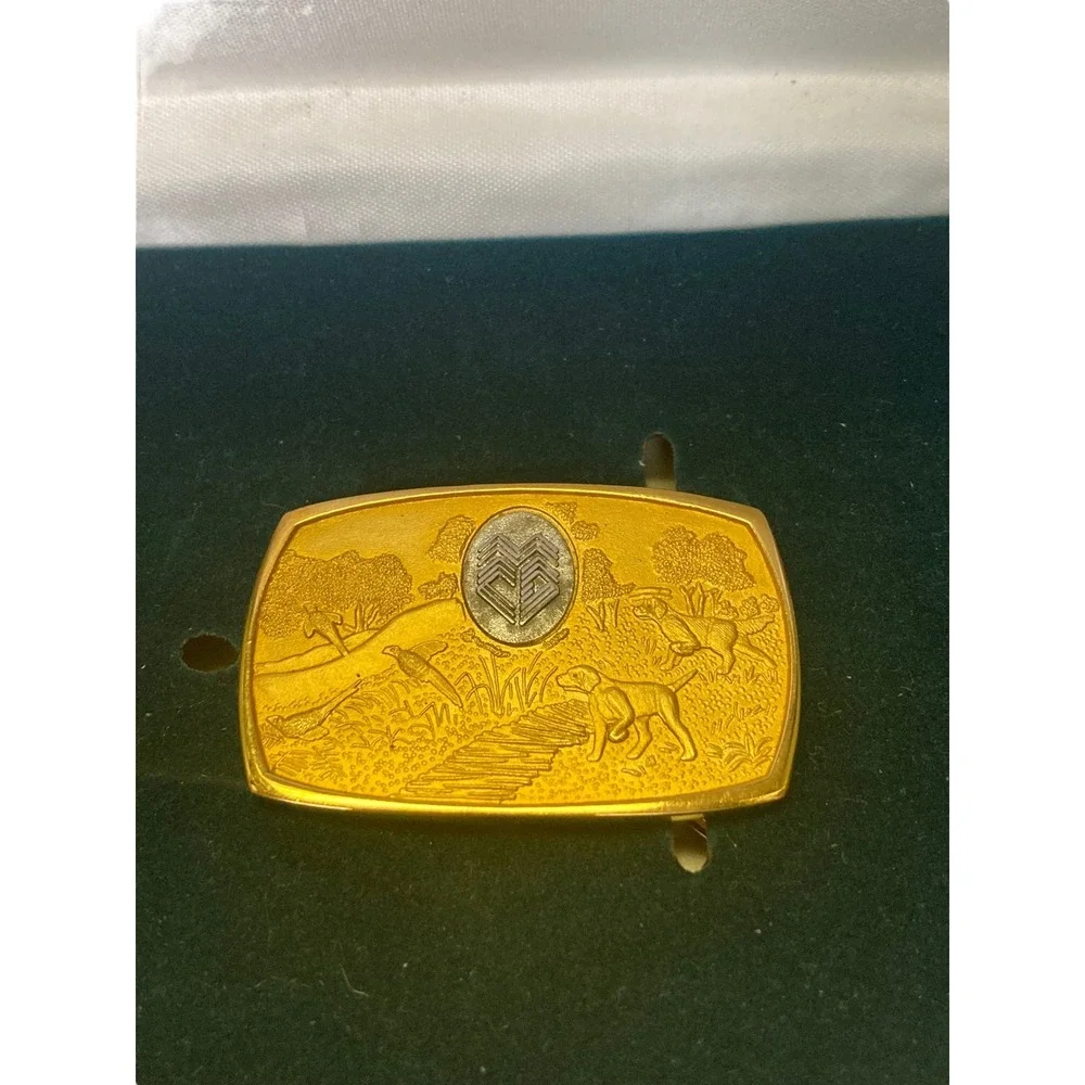 Vintage Jostens Dog Belt Buckle